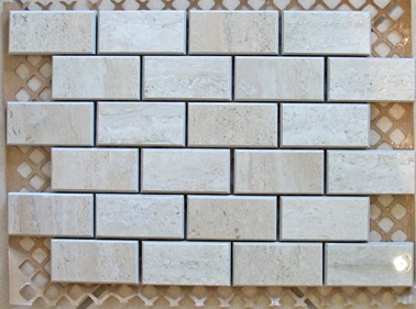 Mosaico MIX BEIGE.CREAMA 3x6 (20х30)