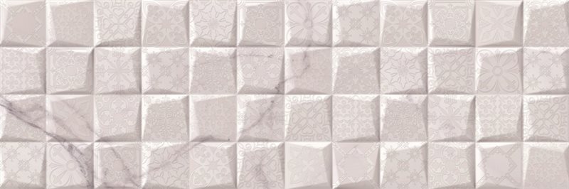 Настенная плитка Palatina Decor blanco brillo 30x90см