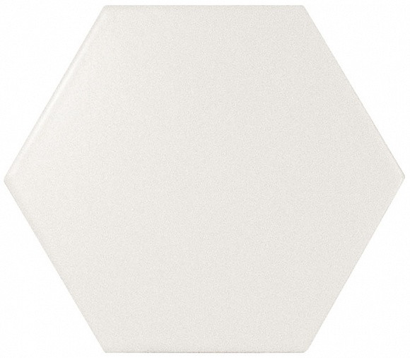 Hexagon White Matt 10.7*12.4